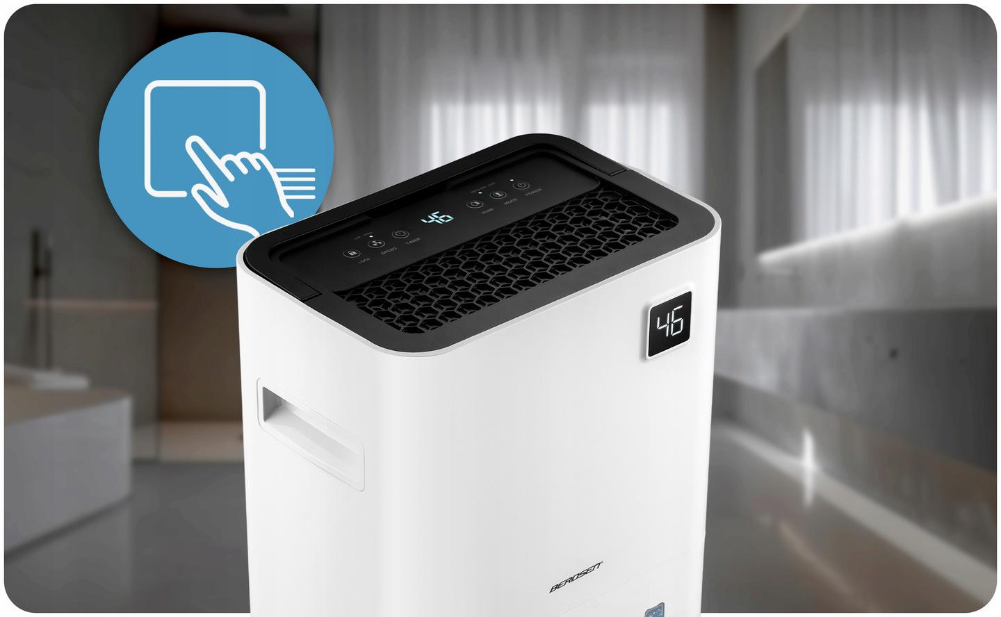 Осушитель воздуха компрессорный Berdsen BD-534 365 Вт 20 л/24 ч Wi-Fi (353400) - фото 5 Осушитель воздуха компрессорный Berdsen BD-534 365 Вт 20 л/24 ч Wi-Fi (353400) - фото 5