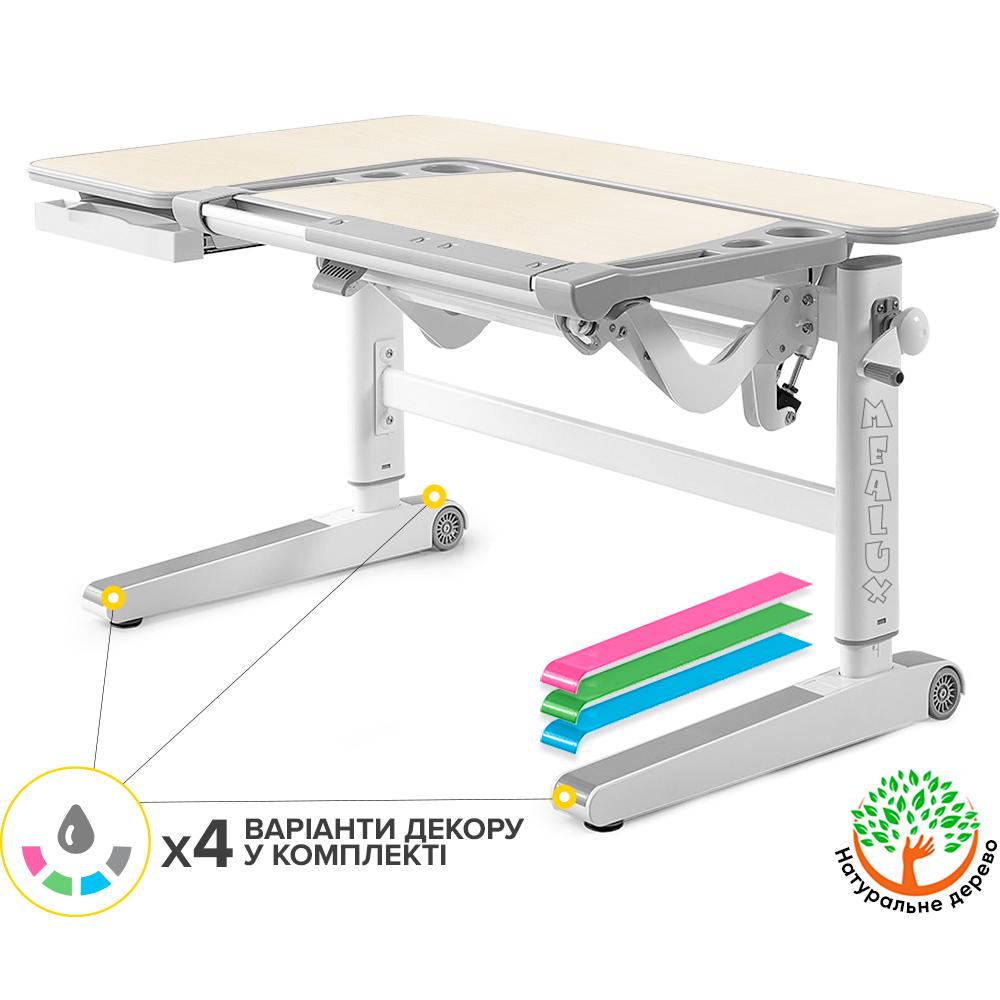 Стіл дитячий Mealux Kingwood Multicolor TG (BD-820 TG/MC) - фото 5 Стіл дитячий Mealux Kingwood Multicolor TG (BD-820 TG/MC) - фото 5