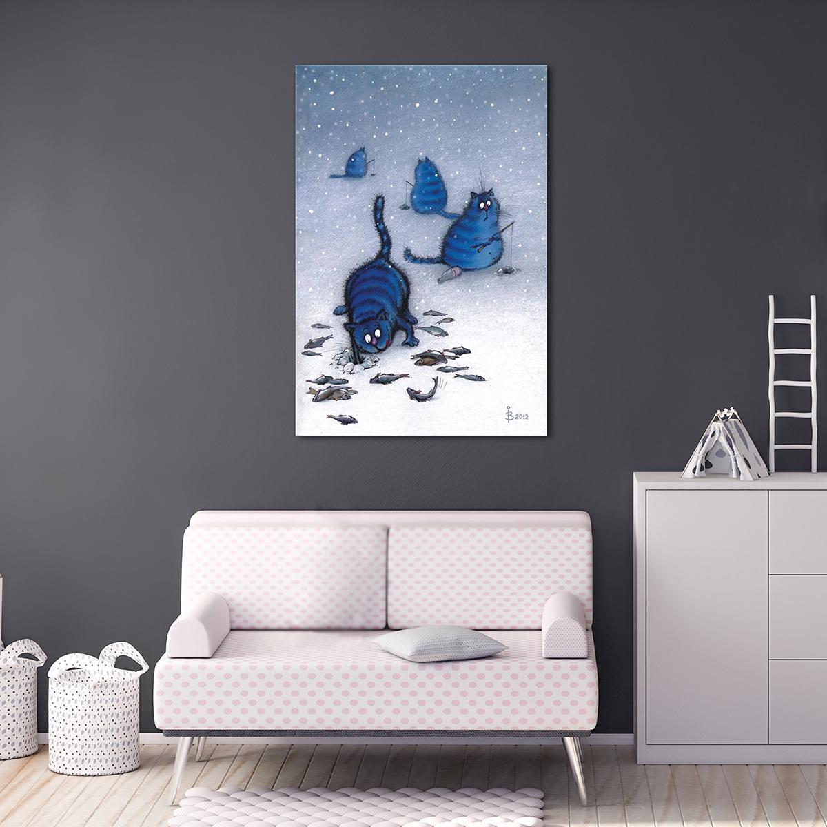 Модульная картина Завистники 1 модуль 30х45 см (_rinaz_2012080453003)