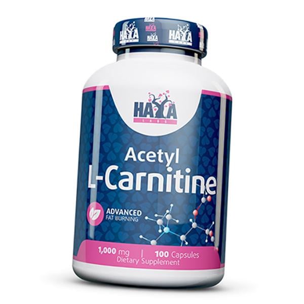 Ацетил L-карнитин Haya Acetyl L-Carnitine 1000 100 капс. (72405023)