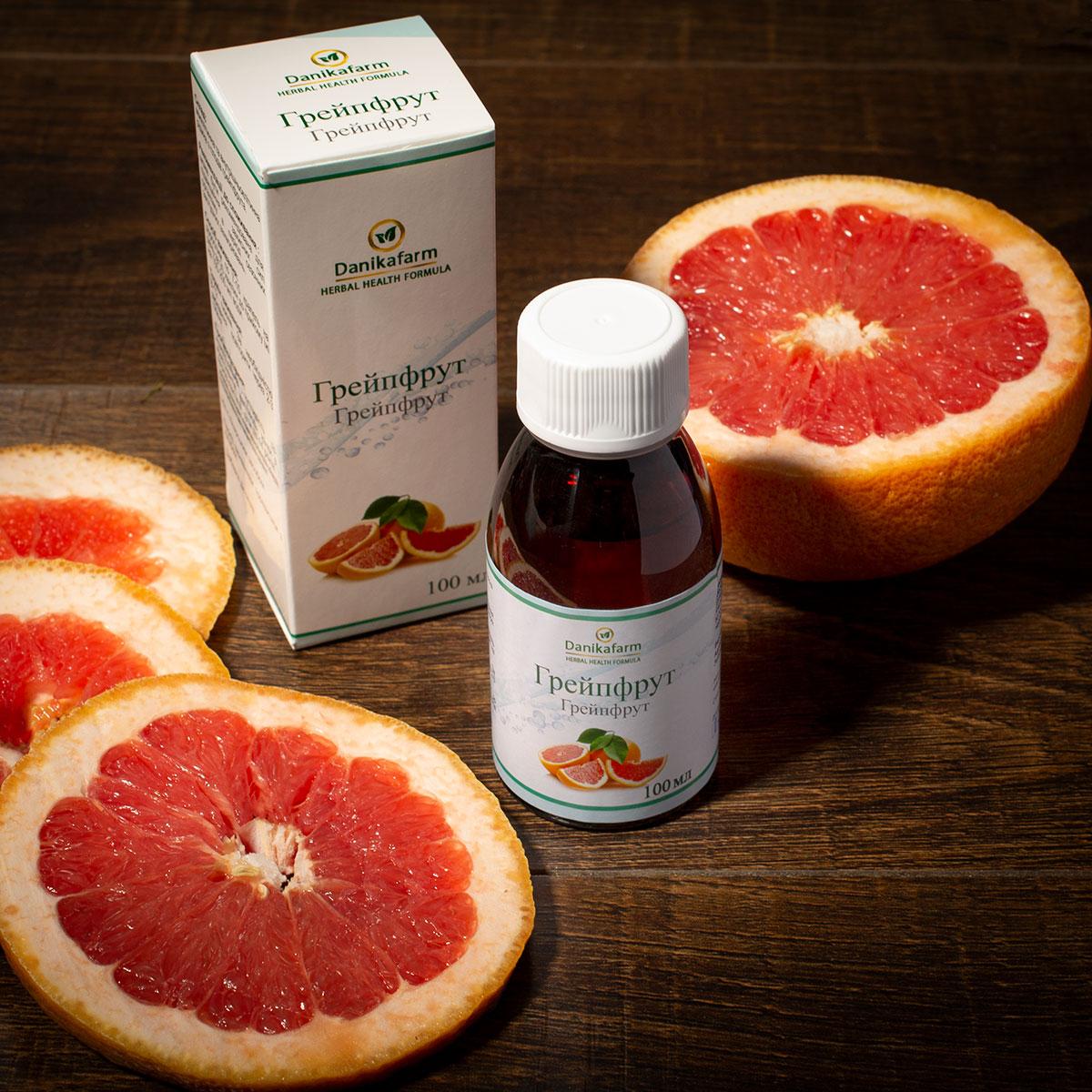 Натуральная добавка ДаникаФарм БАЖ Грейпфрут 100 мл