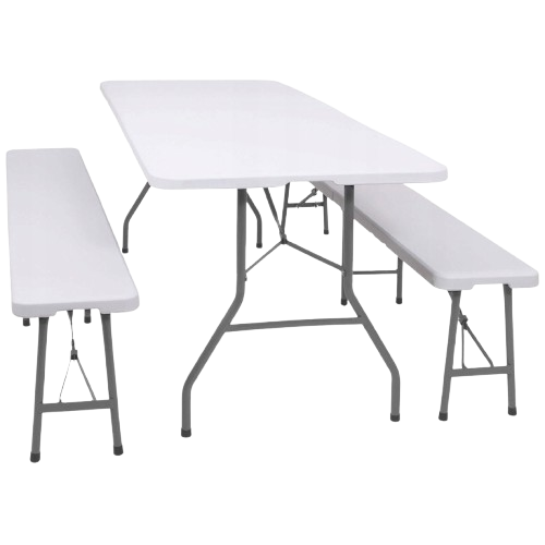 Комплект садових меблів JUST GARDEN стіл з лавками (21321593)