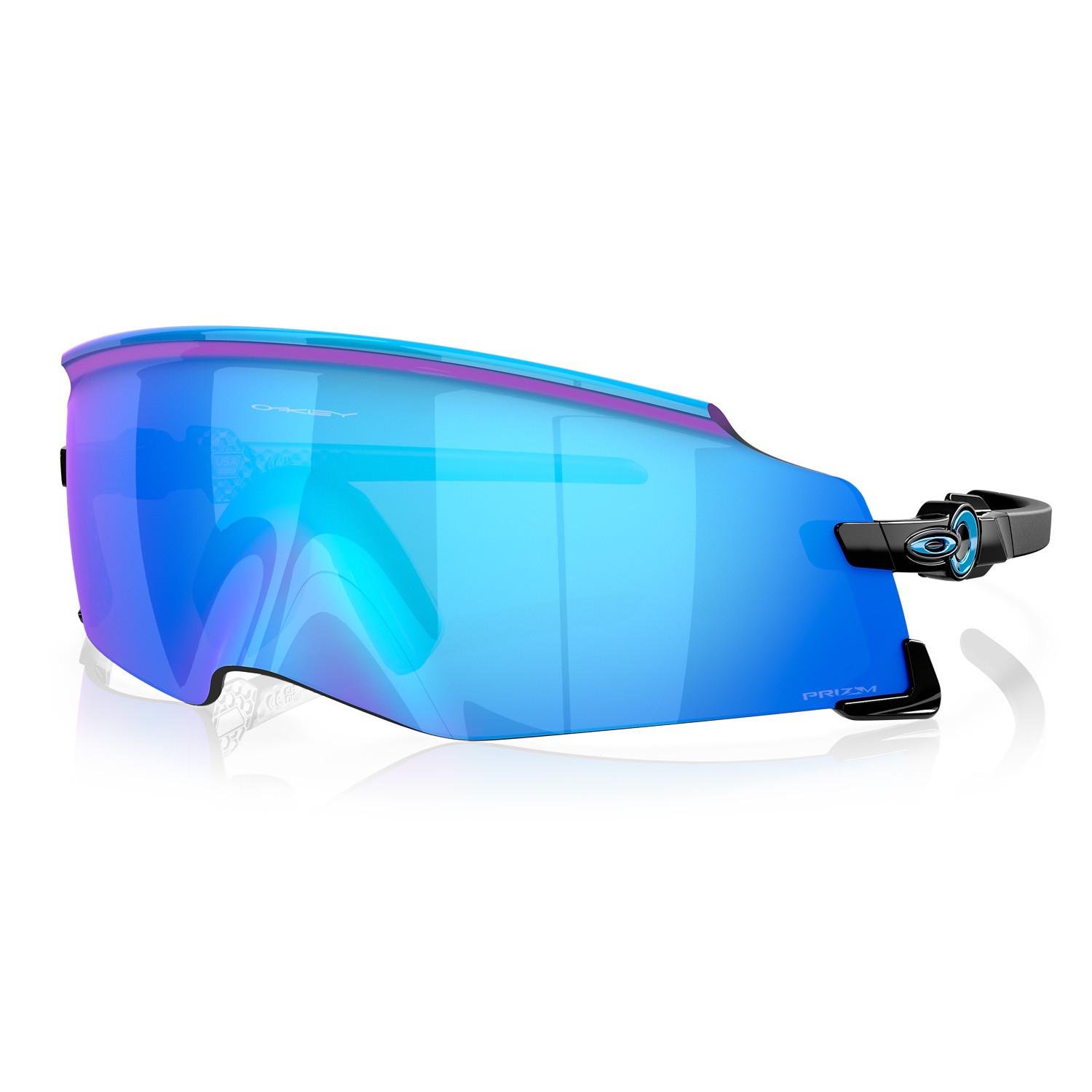 Спортивні сонцезахисні окуляри Oakley Kato OO9455M-2949 Matte Cyan/Blue Colorshift/Prizm Sapphire
