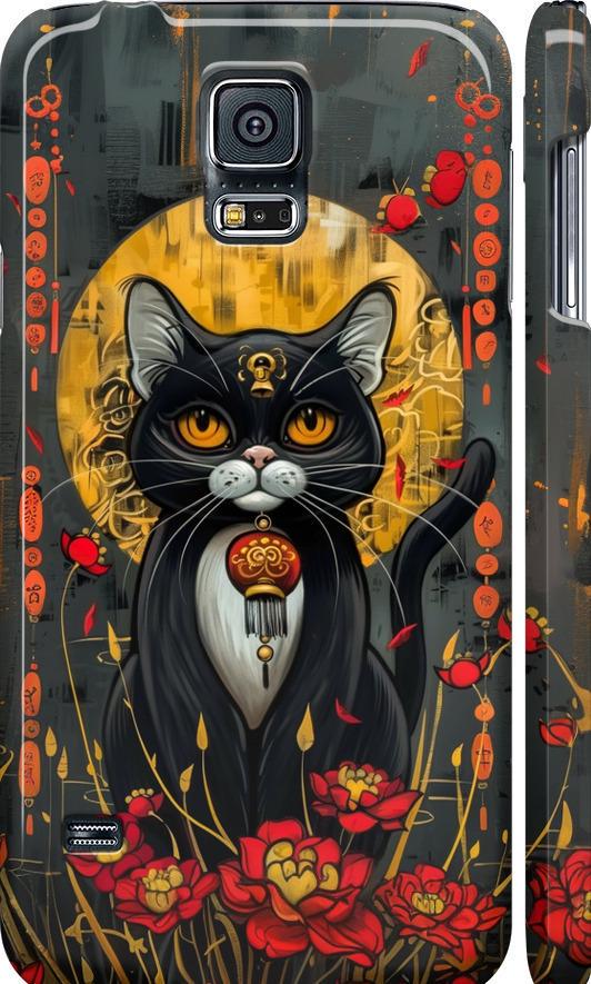 Чехол на Samsung Galaxy S5 g900h China Cat (6134m-24-42517)