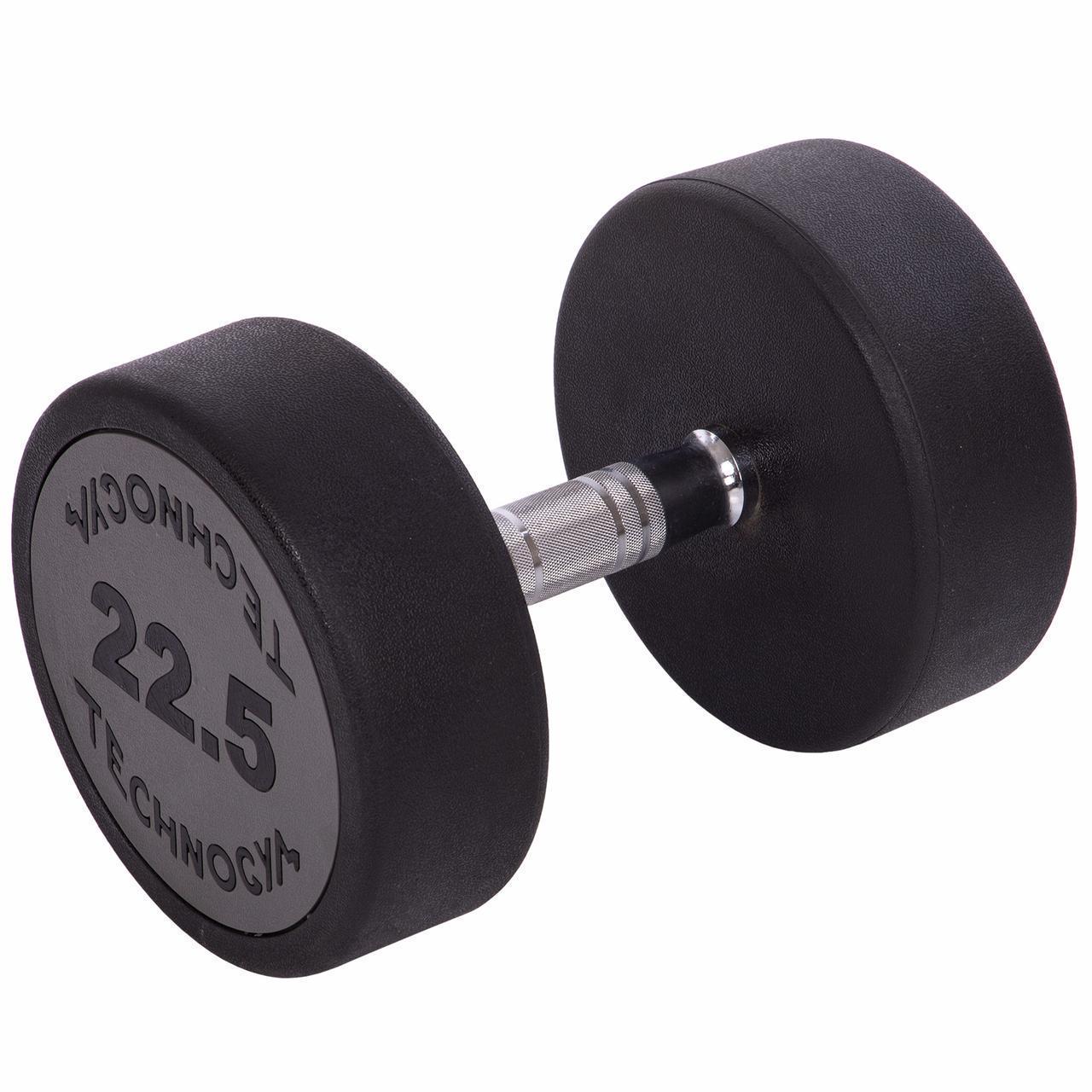 Гантель цільна Technogym LN-1254-22_5 з поліуретановим покриттям 22,5 кг (2537551267) - фото 1 Гантель цільна Technogym LN-1254-22_5 з поліуретановим покриттям 22,5 кг (2537551267) - фото 1