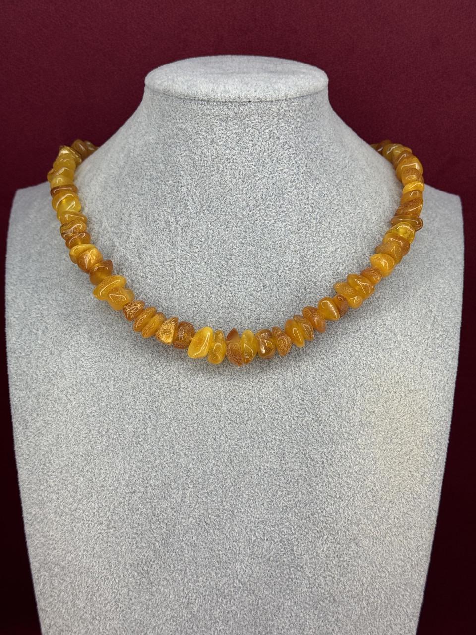 Бусы из янтаря лечебные 45 см (н-790)