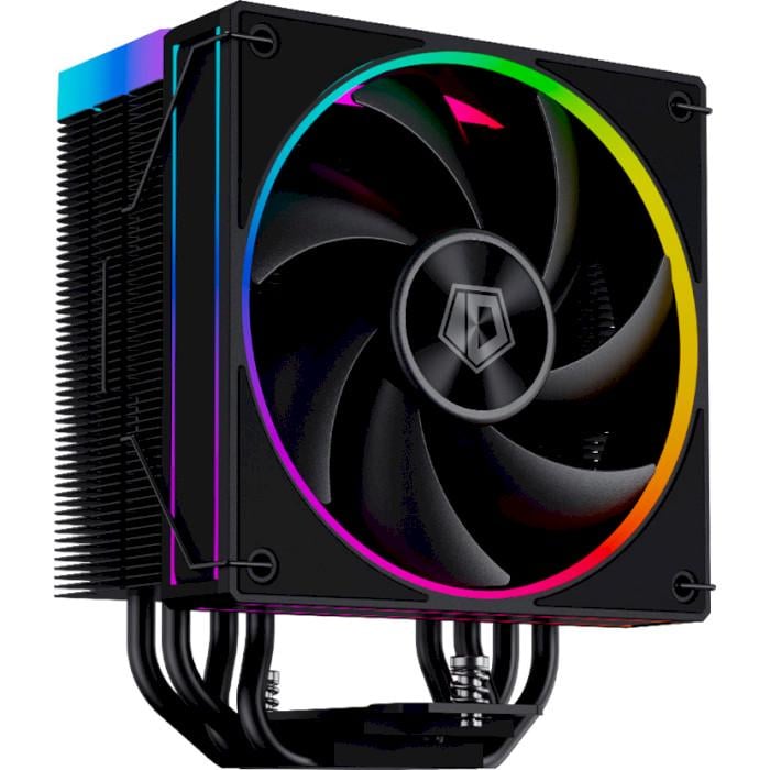 Кулер системний ID-Cooling Frozn A410 ARGB з динамічним підсвічуванням RGB 120 мм 220 Вт Чорний (626356)
