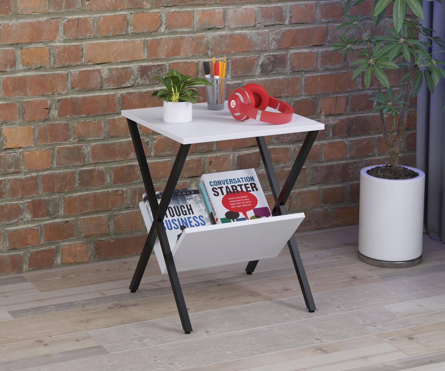 Журнальний столик Loft Design Джаспер Білий (144768c23940)