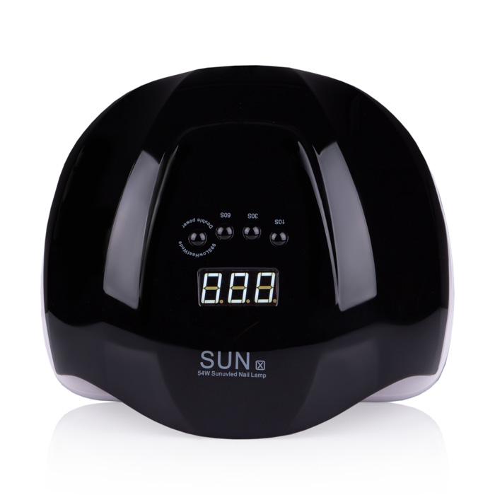 Лампа для манікюру SUN X UV/LED для полімеризації 54 W Black - фото 1