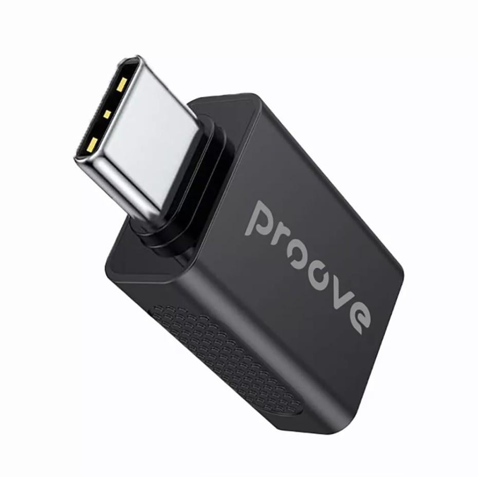 Переходник OTG Proove Extension USB to Type-C Black
