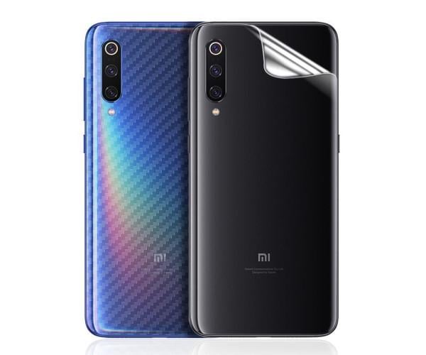 Противоударная гидрогелевая пленка Hydrogel Film для Xiaomi Mi 9 SE на заднюю панель, Transparent