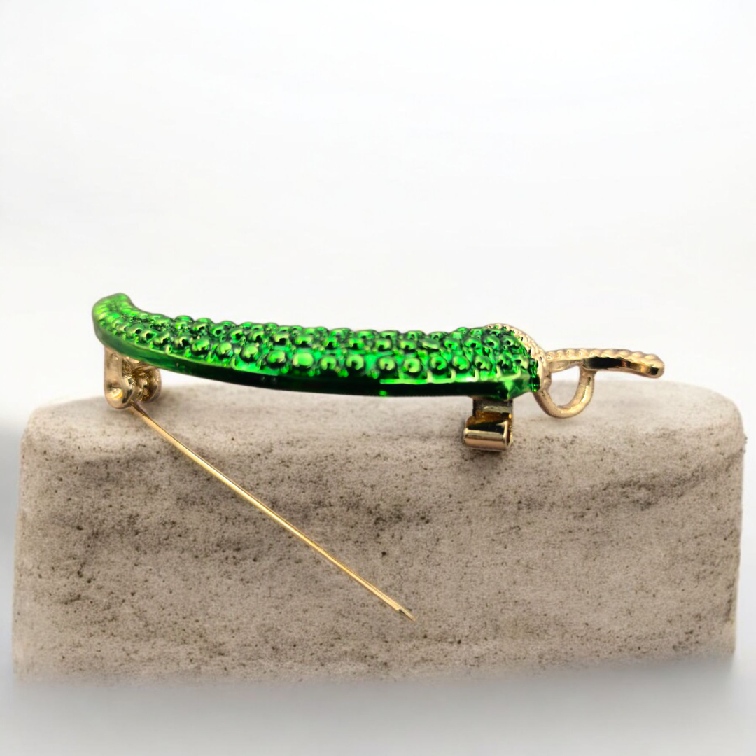 Брошка Перець 55x37 мм (158511304) - фото 2 Брошка Перець 55x37 мм (158511304) - фото 2