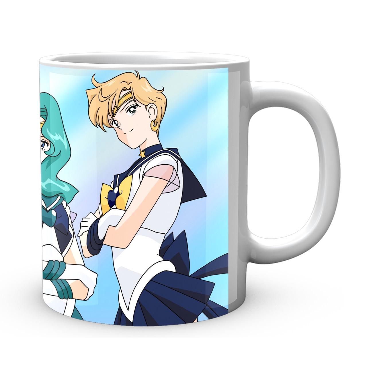 Чашка Geekland Sailor Moon Хотару Мичиру Сецуна (SM 02.33)