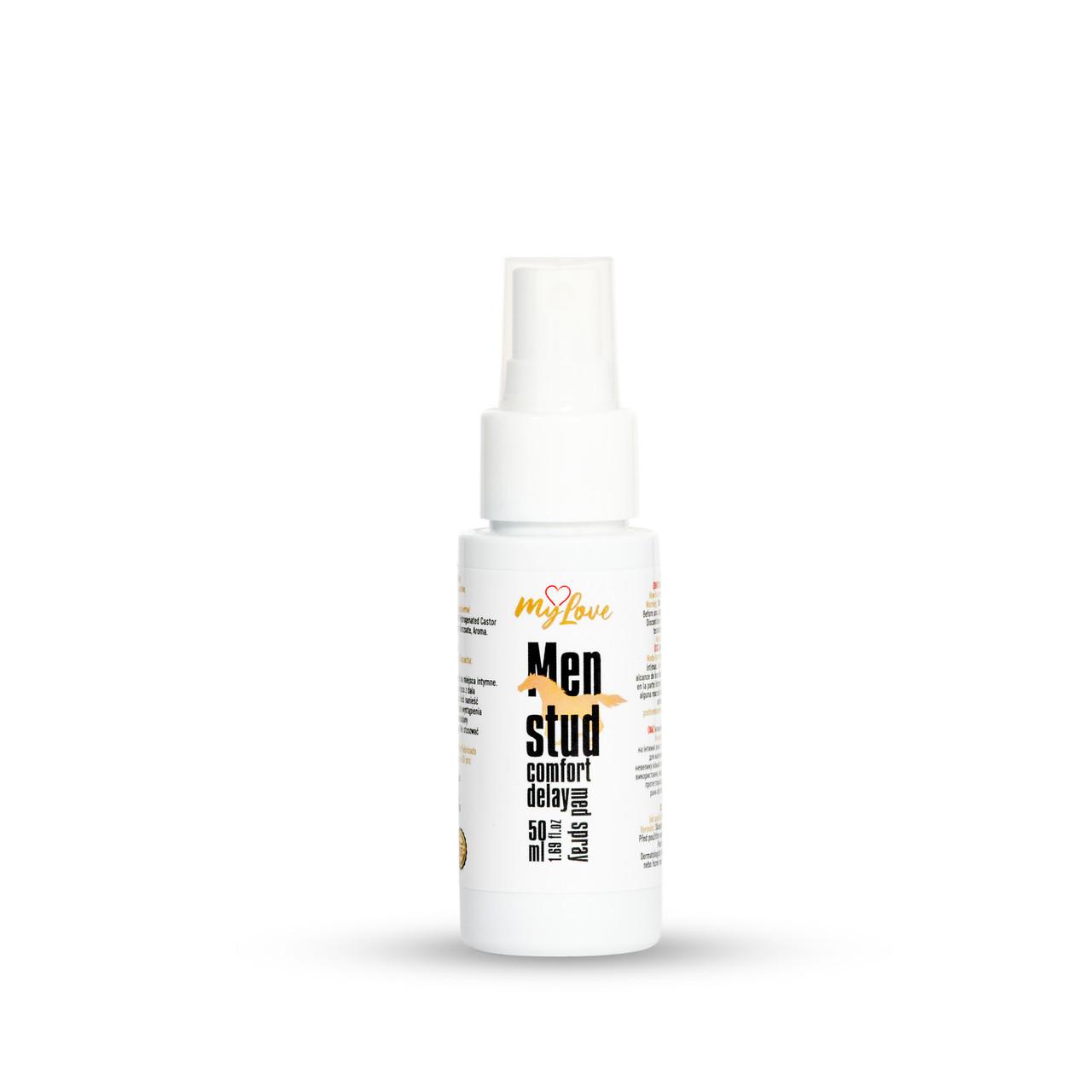 Спрей-лубрикант пролонгуючий для чоловіків Boss Series MyLove Men Stud Comfort Delay Med Spray 50 мл (2937991980)