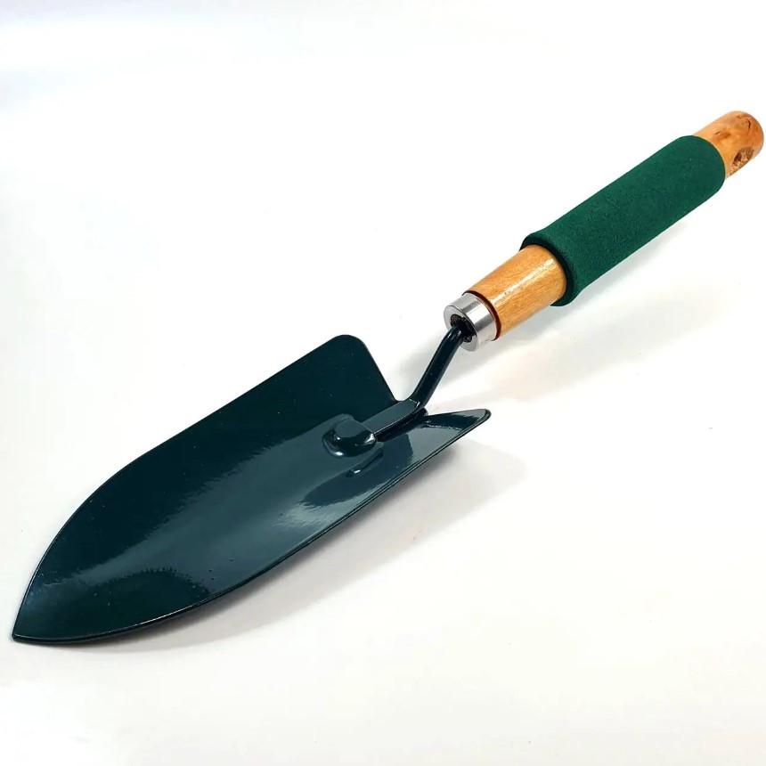Набір ручних садових інструментів Garden Tools лопатка/розпушувач/вилка 3 пр. 35 см Дерево (25803264) - фото 6