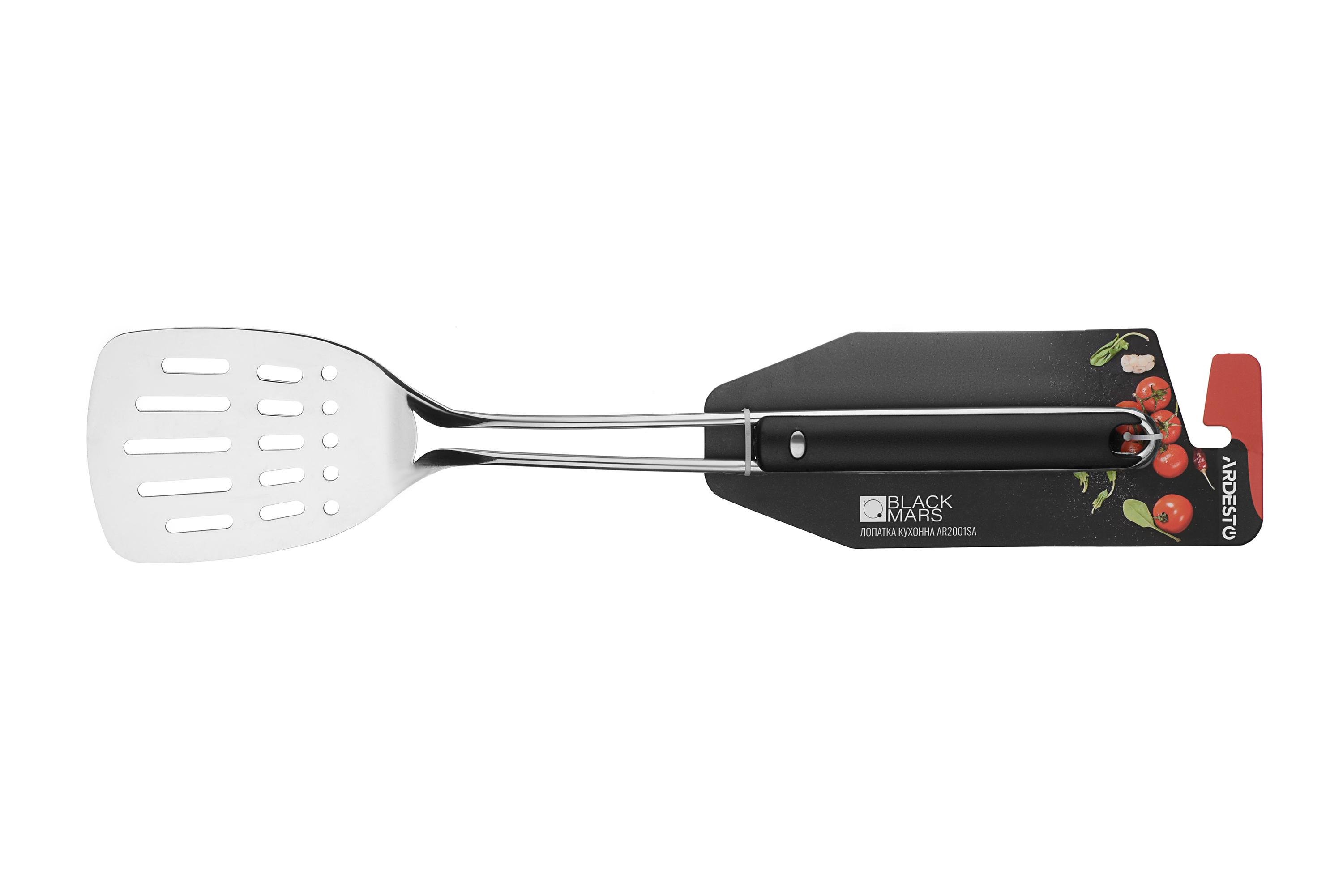 Лопатка Ardesto Black Mars пластик/нержавеющая сталь (ERC-AR2001SA) - фото 2 Лопатка Ardesto Black Mars пластик/нержавеющая сталь (ERC-AR2001SA) - фото 2