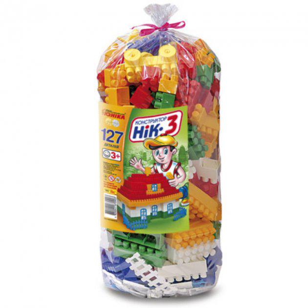 Конструктор детский Юника 127 дет. (НИК-3)