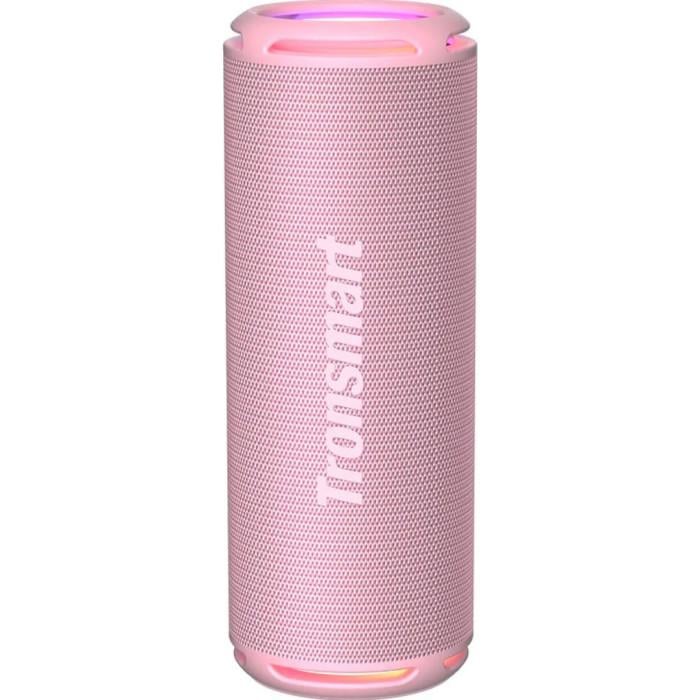 Колонка Bluetooth 5.3 та LED підсвічуванням IPX7 Рожевий (623808)
