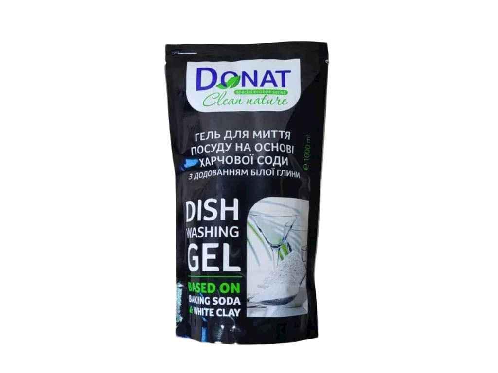 Средство для мытья посуды Donat 1 л Пищевая сода с белой глиной (965649)