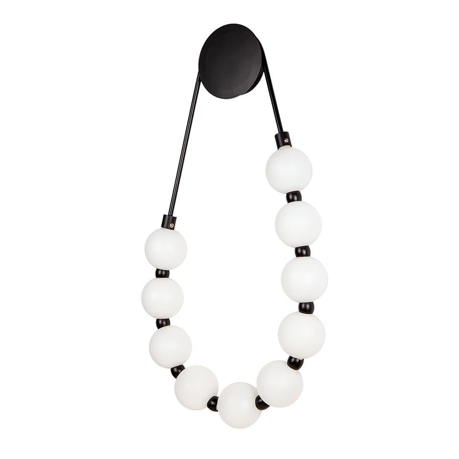 Світильник настінний світлодіодний декоративний Levistella 7841007 BK Чорний