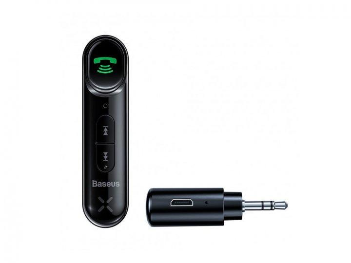 Ресивер BASEUS Qiyin AUX car bluetooth receiver Black (WXQY-01) - фото 5