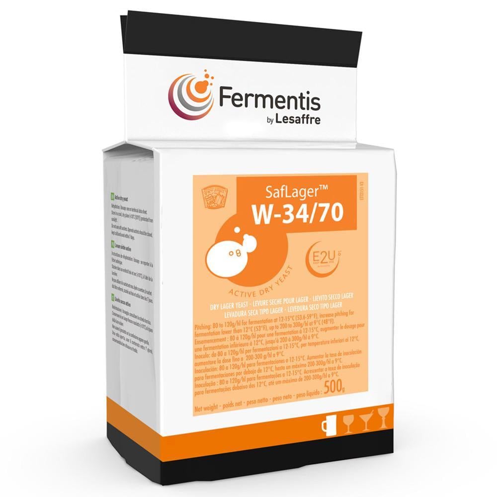 Дріжджі пивні Fermentis W-34/70 500г (1123)