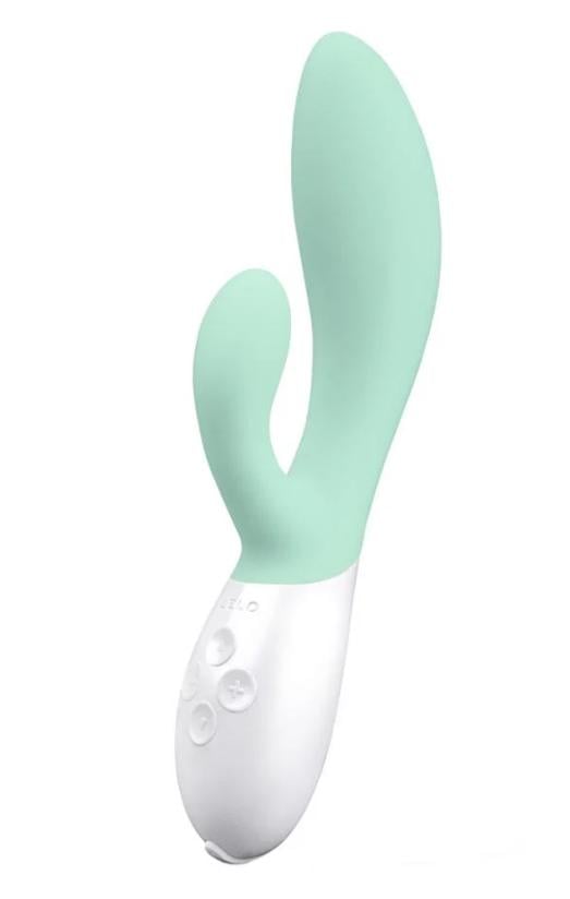 Вибратор-Rabbit Lelo Ina 3 20 см Бирюзовый (45177) Вибратор-Rabbit Lelo Ina 3 20 см Бирюзовый (45177)