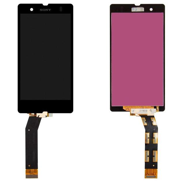 Дисплейный модуль Liquid Crystal Display/Touchscreen для Sony C6602 L36h Xperia Z/C6603 L36i Xperia Z/C6606 L36 Черный (000017107)