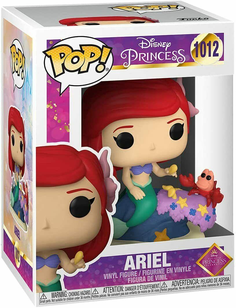 Фігурка Funko Pop Disney Princesss Ariel 10 см (cartoon DP A 1012) - фото 2