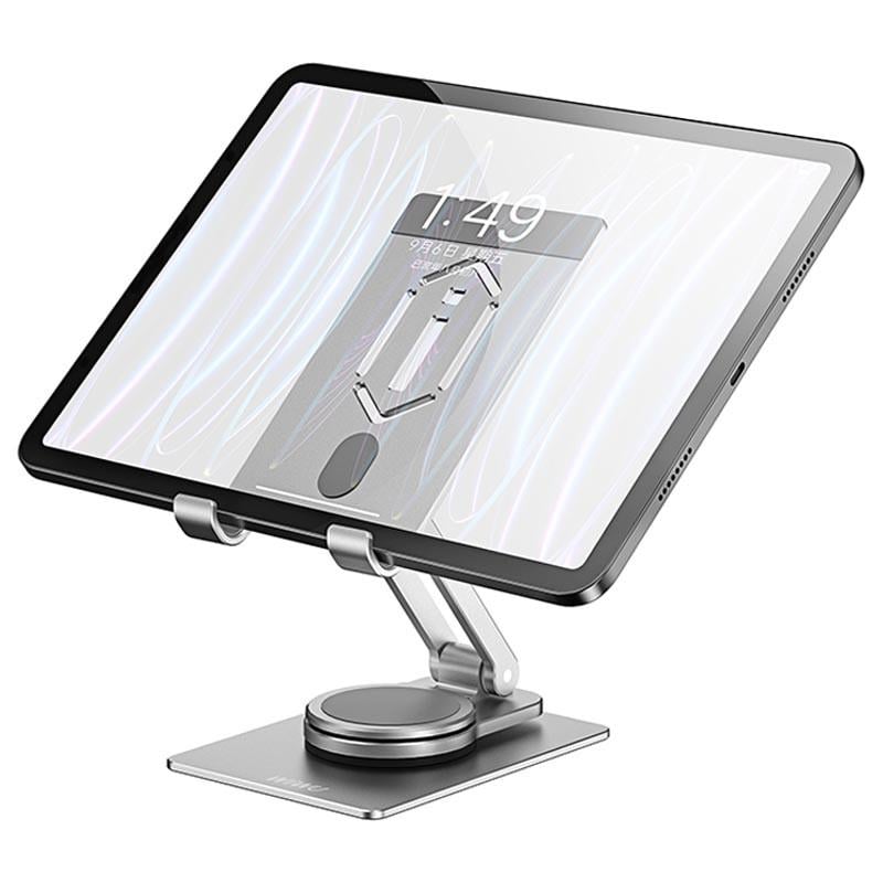 Подставка магнитная для планшетов WIWU ZM107 Desktop Rotation Stand 12,9" Silver (00000066829_1) - фото 2 Подставка магнитная для планшетов WIWU ZM107 Desktop Rotation Stand 12,9" Silver (00000066829_1) - фото 2