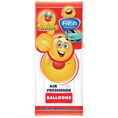 Освежитель воздуха сухой лист Fresh Way SMILES DRY Bubble Gum (00000032002)