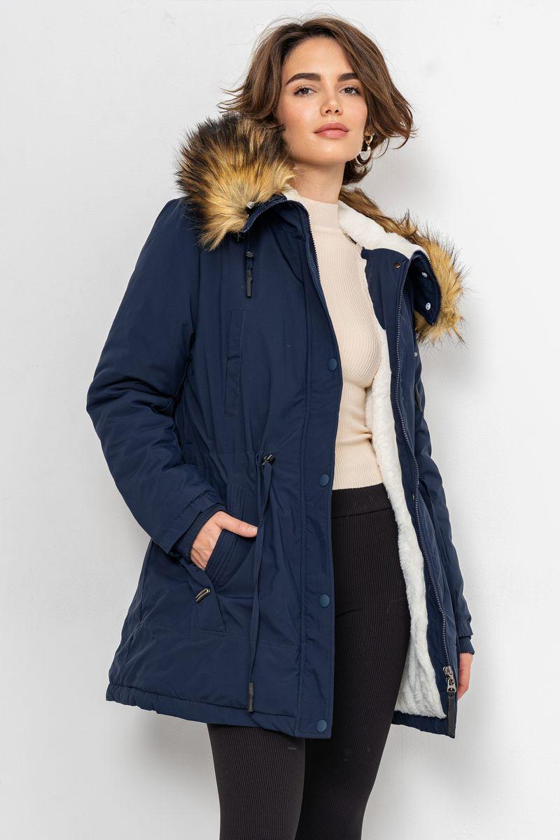 Куртка жіноча Ager 224R19-11 XS Темно-синій - фото 10