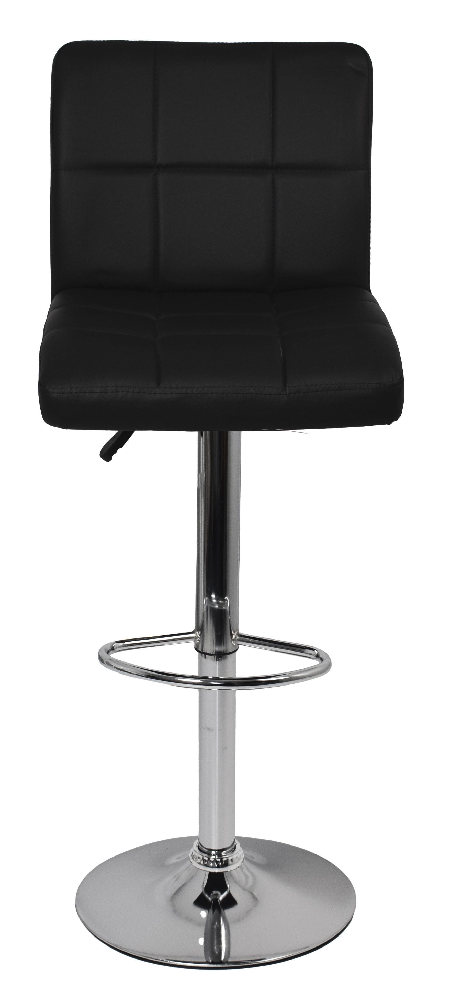 Барний стілець зі спинкою Bonro BC-0106 чорний - фото 12