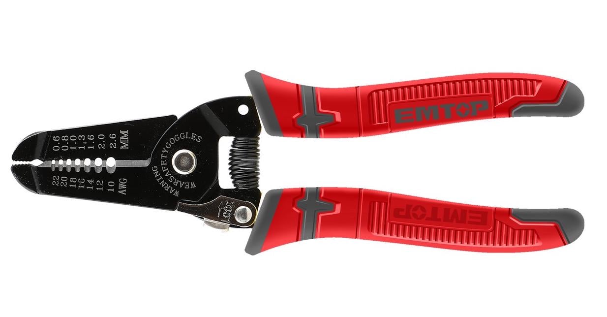 Клещи для снятия изоляции EMTOP EMPL5607