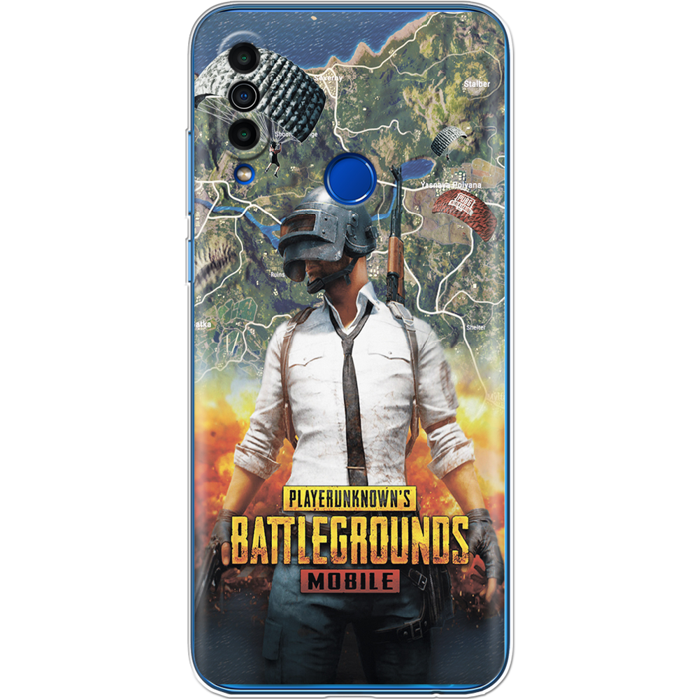 Чехол BoxFace Meizu M10 PUBG Mobile Прозрачный силикон (40851-up2309-41950)