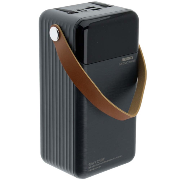 Повербанк для роутера Remax с фонариком и быстрой зарядкой 60000 mAh (24867688)