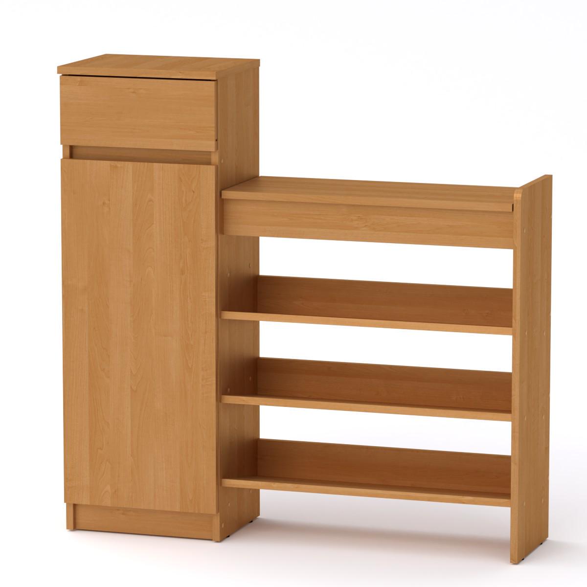 Тумба для взуття Компаніт ТО-16 Вільха (11026828) - фото 1