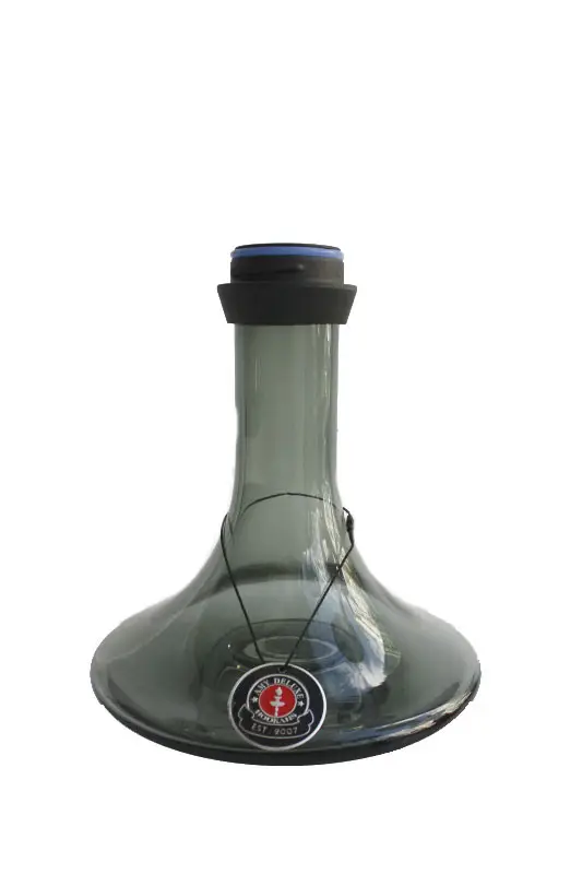 Колба для кальяна Amy Deluxe 069,01 "Alu Lima" 2 л с местом под подсветку клик-система Черный