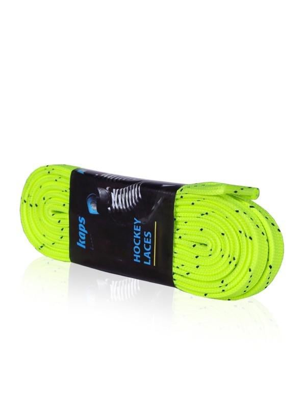Шнурки для хоккейных коньков Kaps Hockey Laces 305 Зеленый/Черный