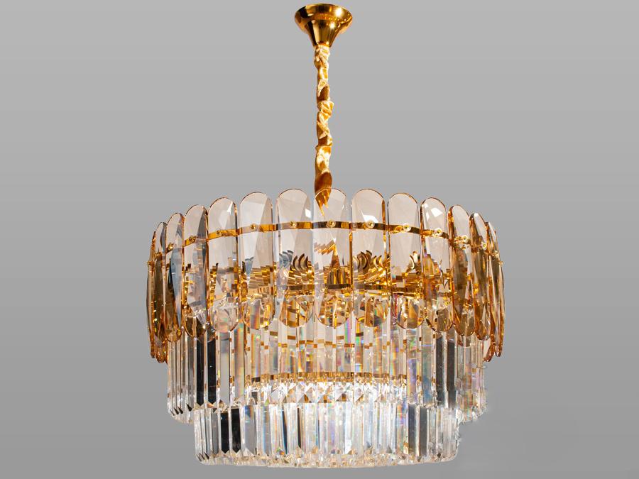 Люстра хрустальная Light (200815-600G) Люстра хрустальная Light (200815-600G)