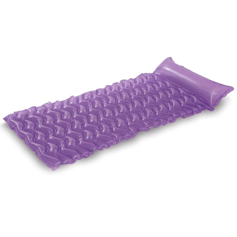Матрац пляжний надувний Intex 58807 229х86 см Фіолетовий