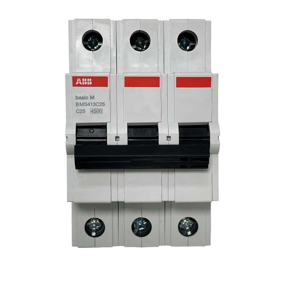Автоматический выключатель ABB basic M 3P C25 (2CDS643041R0254)