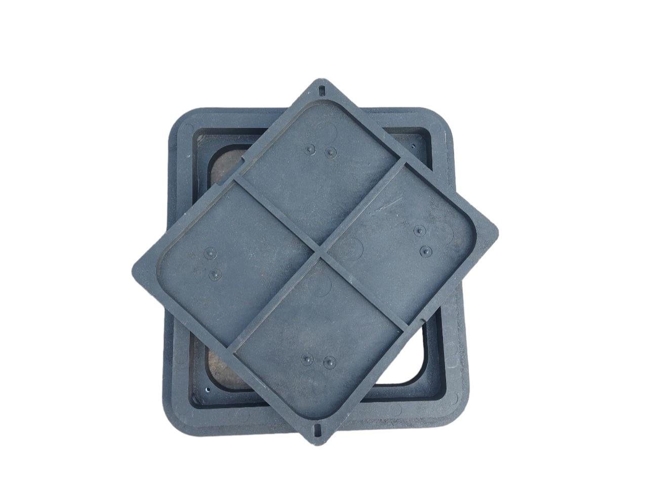 Люк прямоугольный Войс Тетрис 540х490 мм Черный (27632196) - фото 2 Люк прямоугольный Войс Тетрис 540х490 мм Черный (27632196) - фото 2