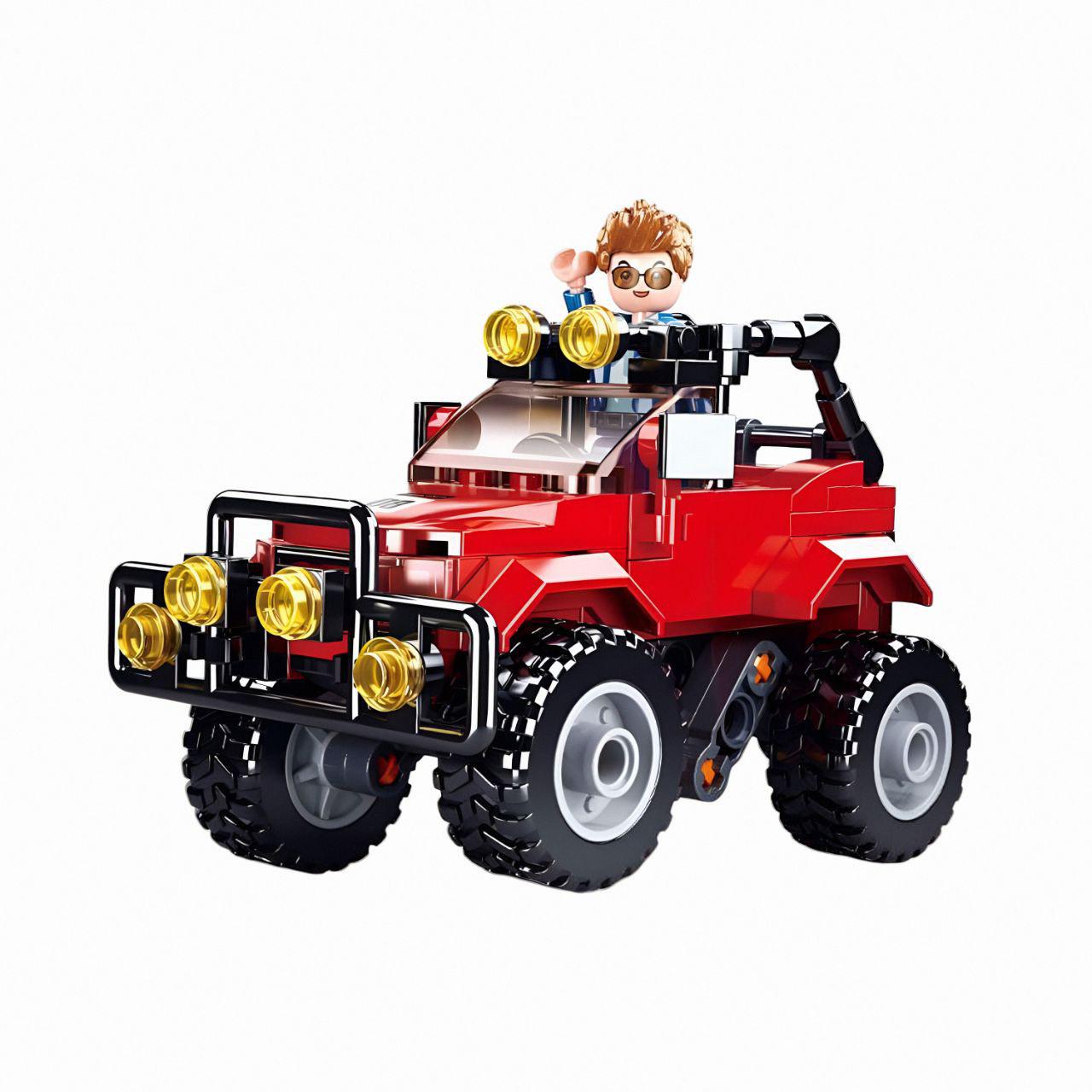 Конструктор Sluban M38-B0902 Джип с фигуркой 135 деталей (27815499)