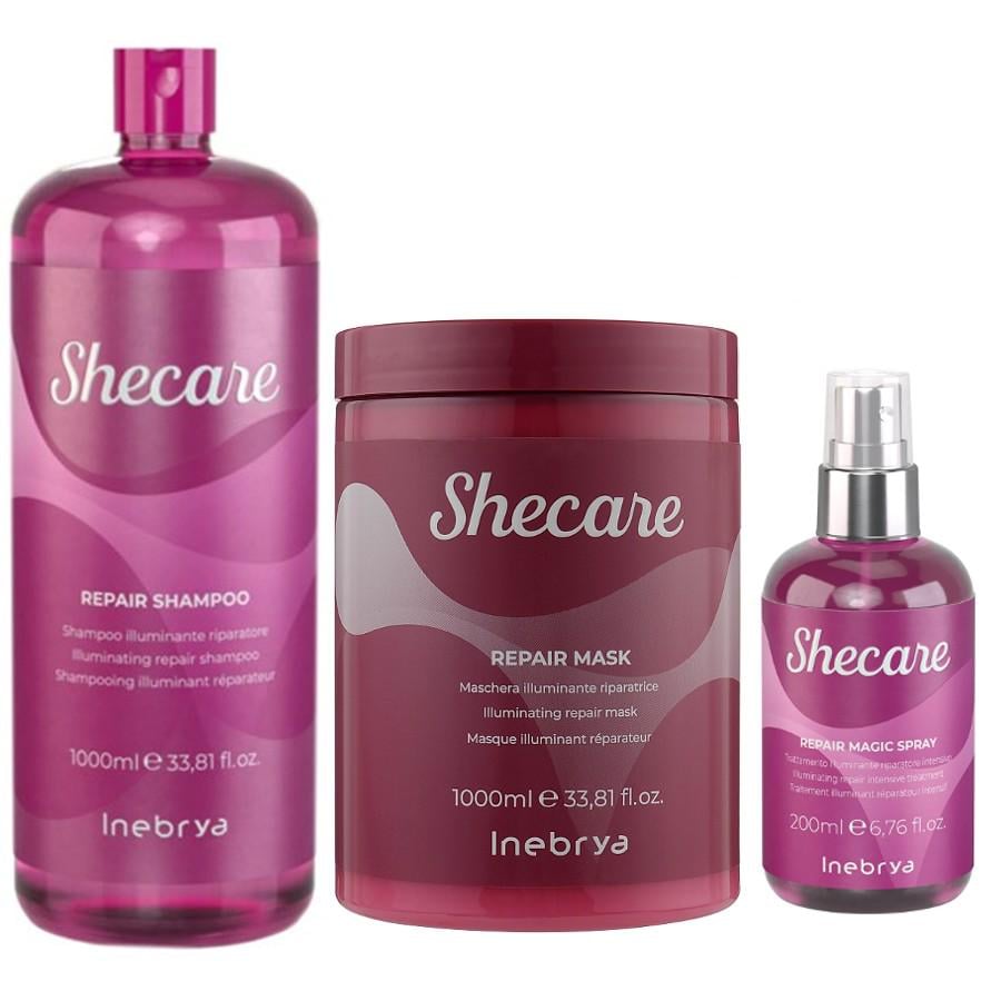Набор для восстановления волос Inebrya SheCare Reconstructor Kit (1352322894)