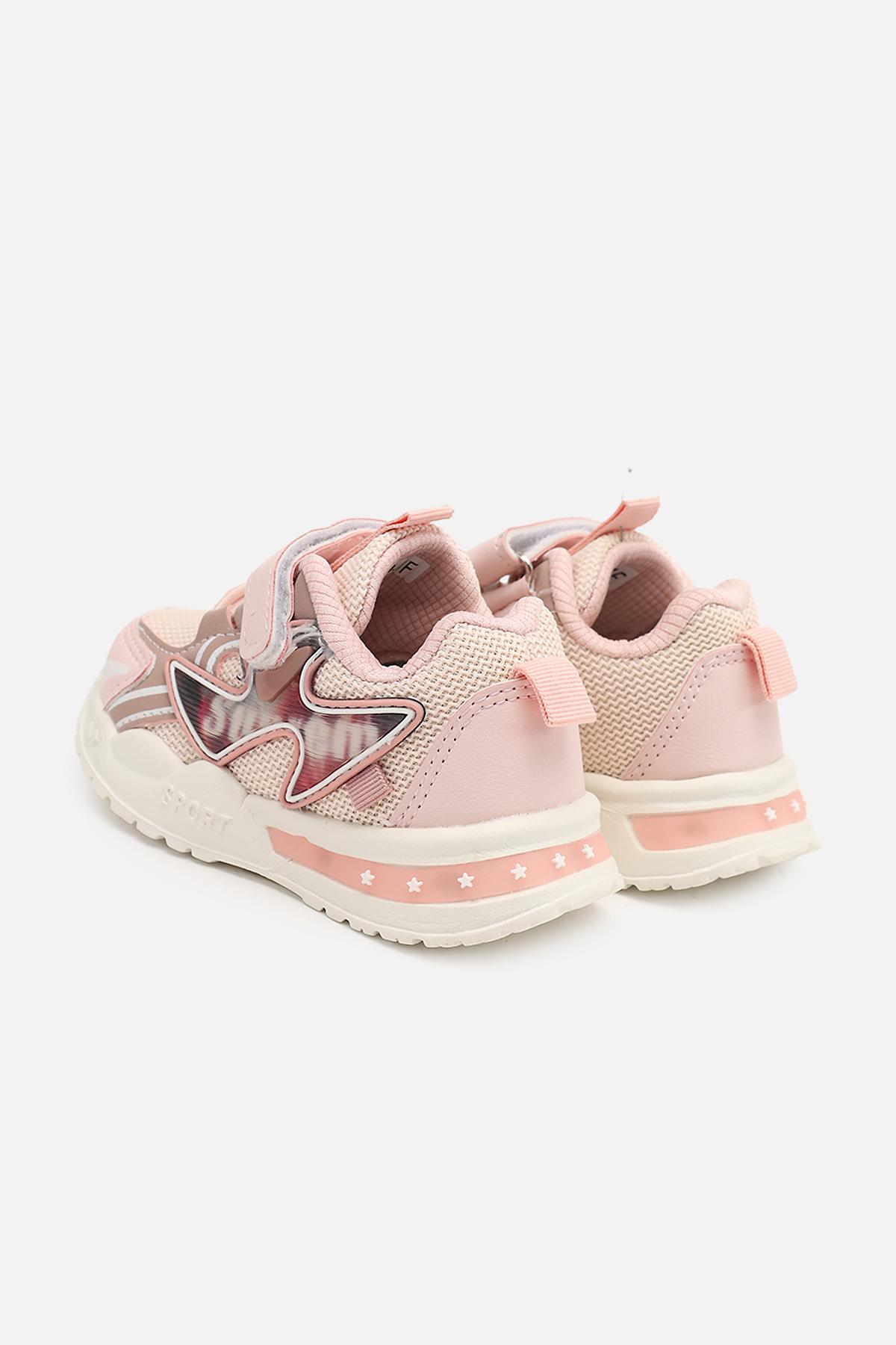 Кроссовки для девочки ЦБ-00273974 на плоской подошве р. 20 Розовый (SKT001057289) - фото 5 Кроссовки для девочки ЦБ-00273974 на плоской подошве р. 20 Розовый (SKT001057289) - фото 5
