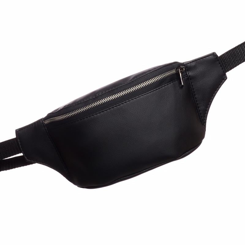 Сумка бананка на пояс Sambag Tirso MSSm 31x12x5 см Черный