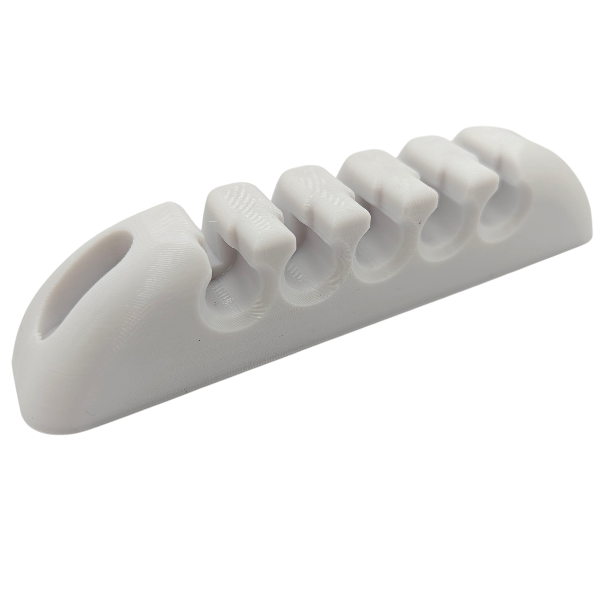 Держатель веревки потолочной сушилки 5 веревок 96-116 мм Белый