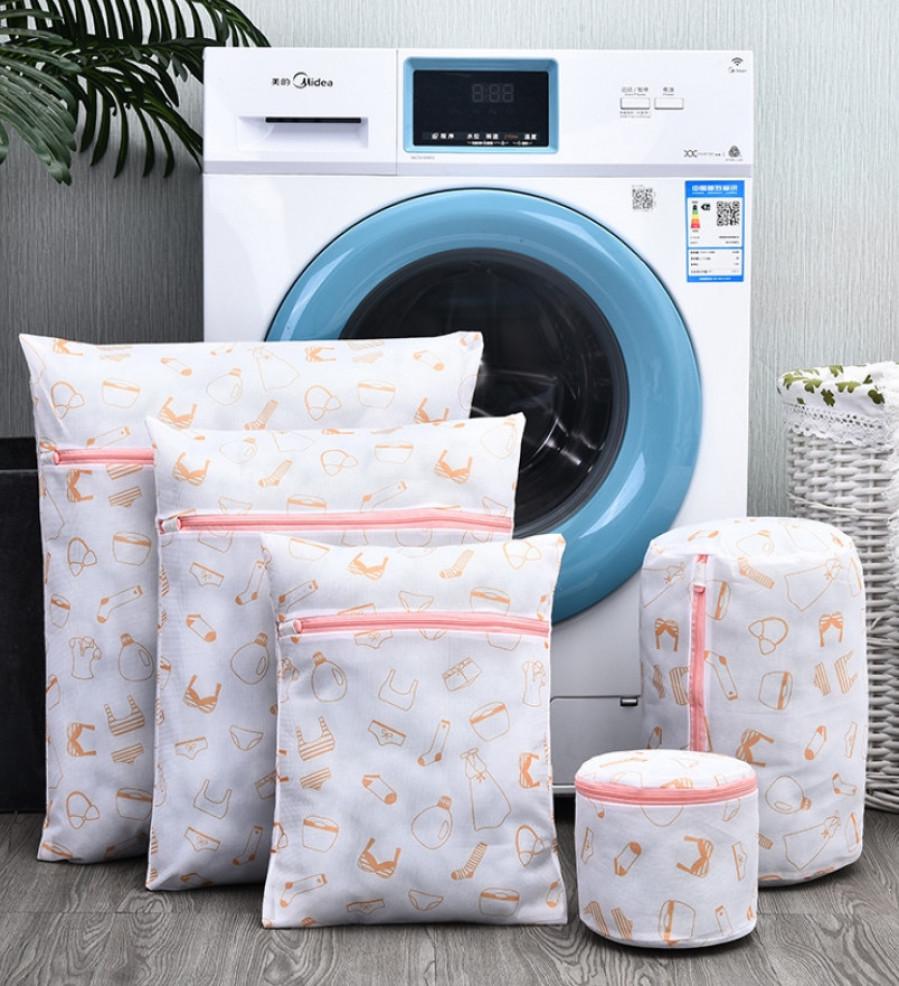 Комплект мешочков Cloth для бережной стирки вещей 5 шт. Тип 2 (СДС-100-2)
