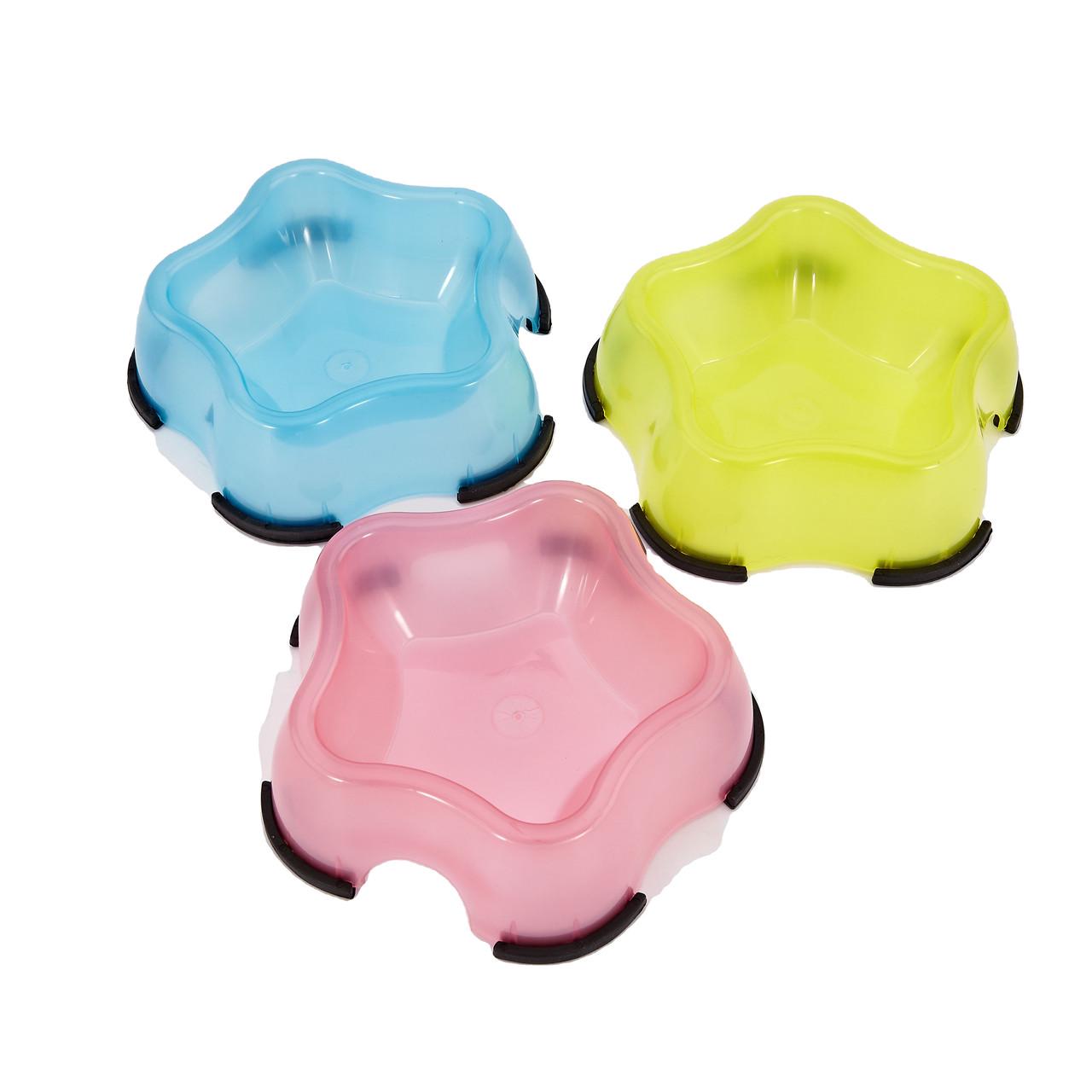 Миска для тварин пластикова Зірка 16х5 см Жовтий (2595114163) - фото 2 Миска для тварин пластикова Зірка 16х5 см Жовтий (2595114163) - фото 2